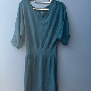 Express Deep Blue Knit Garment